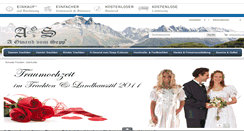 Desktop Screenshot of a-gwand-vom-sepp.de